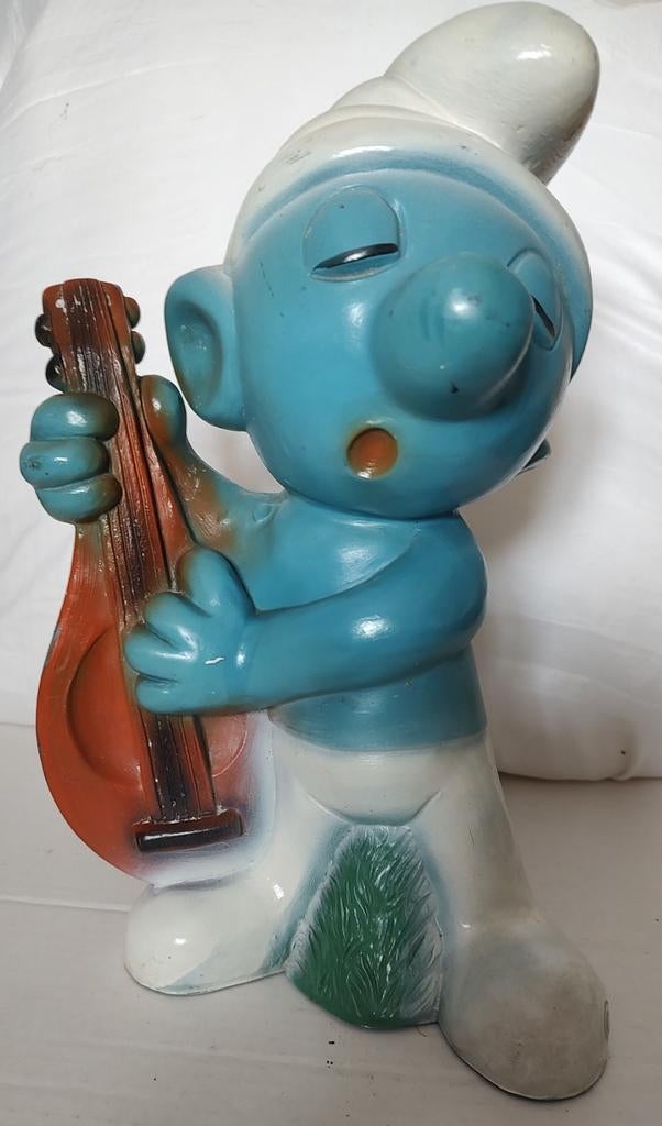 Smurf met Luit, Ophalen of Verzenden, Gebruikt