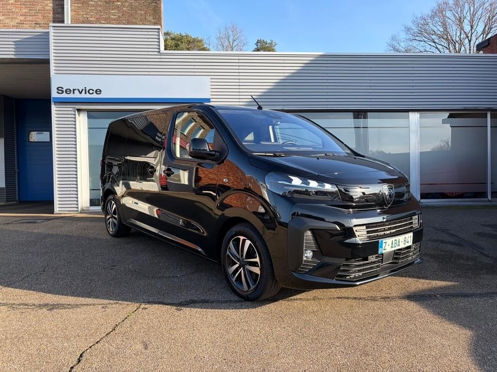 Peugeot Traveller 2.0 BlueHDI Business VIP - 8 Pl - Leder, Auto's, Peugeot, USB, 4 cilinders, Zwart, Leder