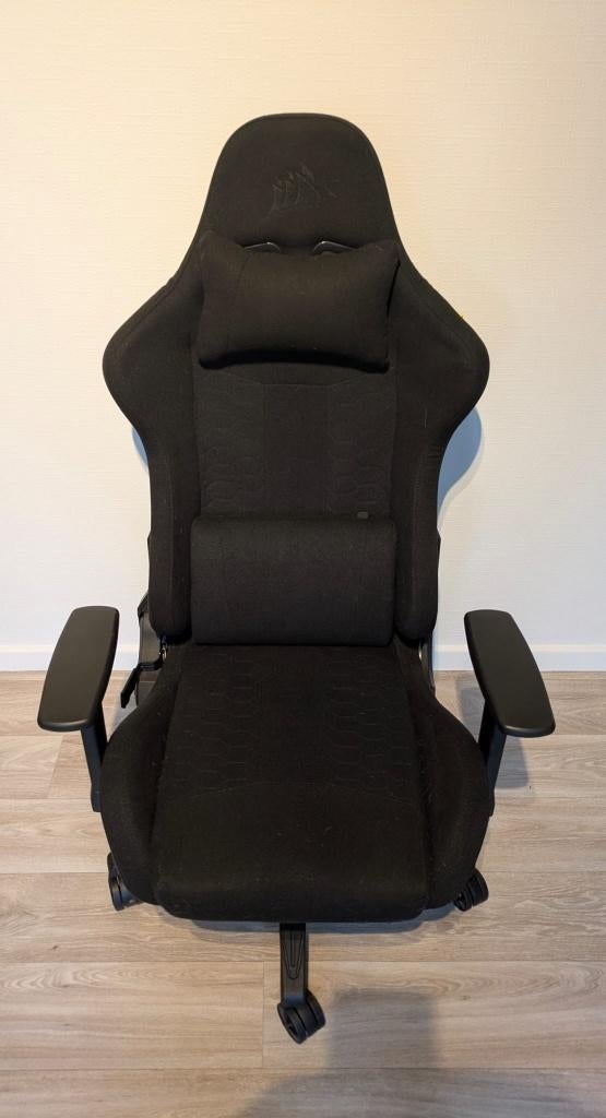Corsair Gaming Chair, Huis en Inrichting, Ophalen, Gebruikt, Zwart, Gaming bureaustoel