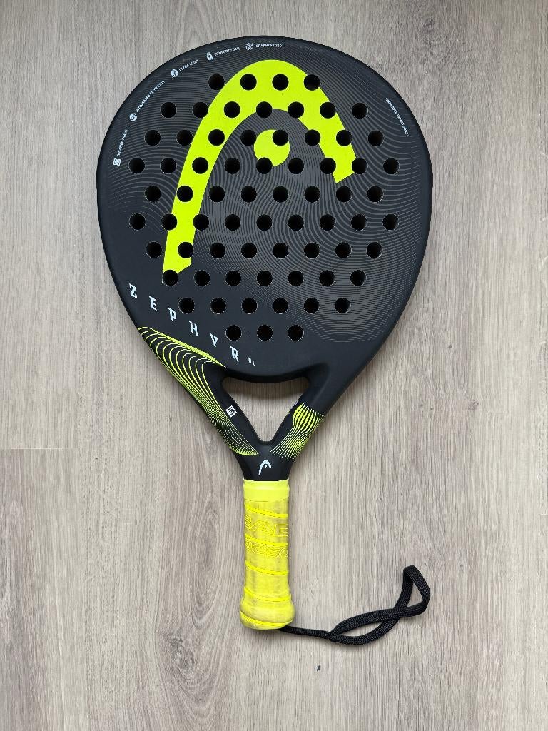 Head Zephyr Ultralight padel racket, Ophalen of Verzenden, Gebruikt, Padelracket
