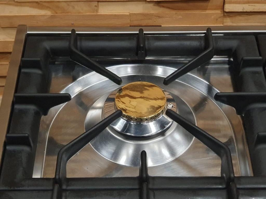 🔥Luxe Boretti Kookplaat 90cm opbouw 5 pits visbrander, Ophalen of Verzenden, Zo goed als nieuw, Energieklasse A of zuiniger, Inbouw