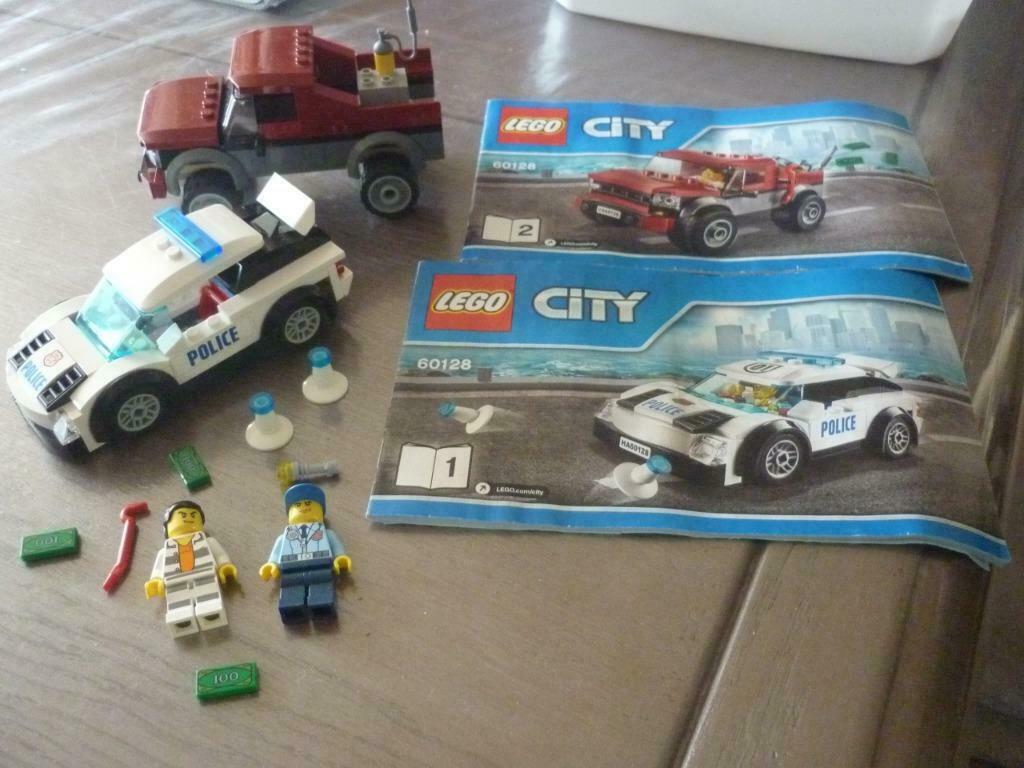 lego 60128 police pursuit, Ophalen of Verzenden, Gebruikt, Complete set, Lego