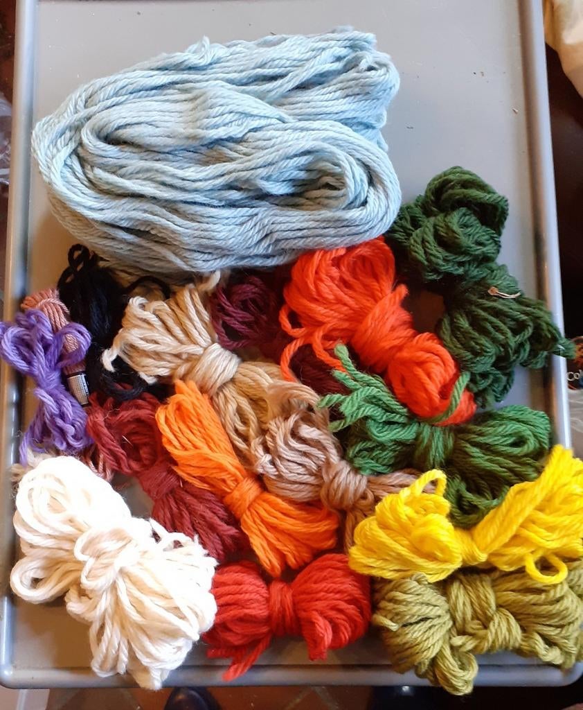 Lot de fil divers couleur de grosse laine pour broder, Enlèvement ou Envoi, Comme neuf