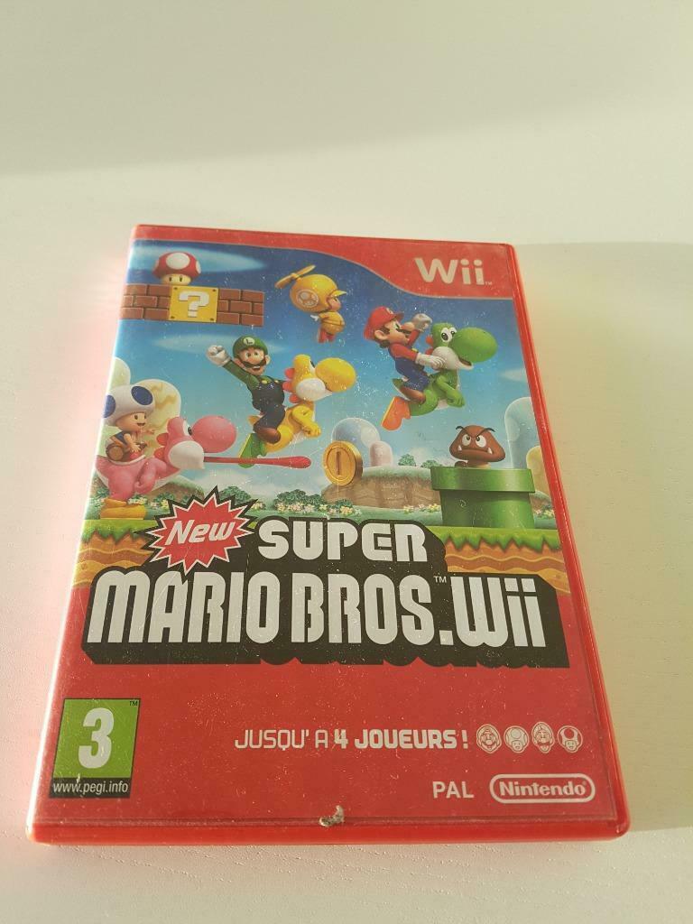 Wii super mario bros wii, Consoles de jeu & Jeux vidéo, Jeux | Nintendo Wii, Enlèvement ou Envoi, Utilisé