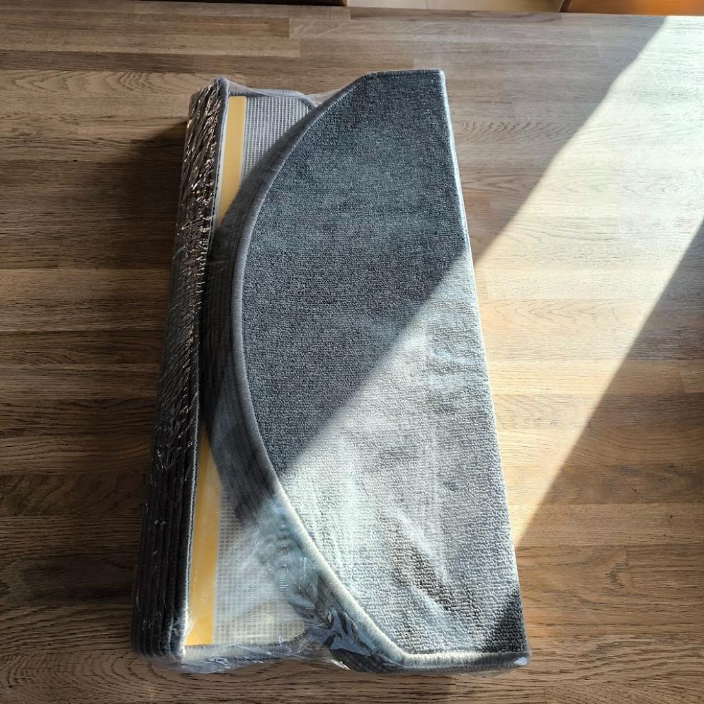 Nieuwe trapmatten traploper Traprenovatie trapbekleding, Ophalen, Nieuw, Grijs, Ovaal