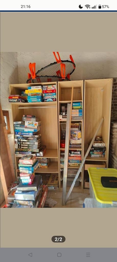 Ikea kasten en onderdelen, Ophalen
