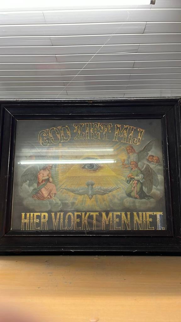 Oude poster, Ophalen