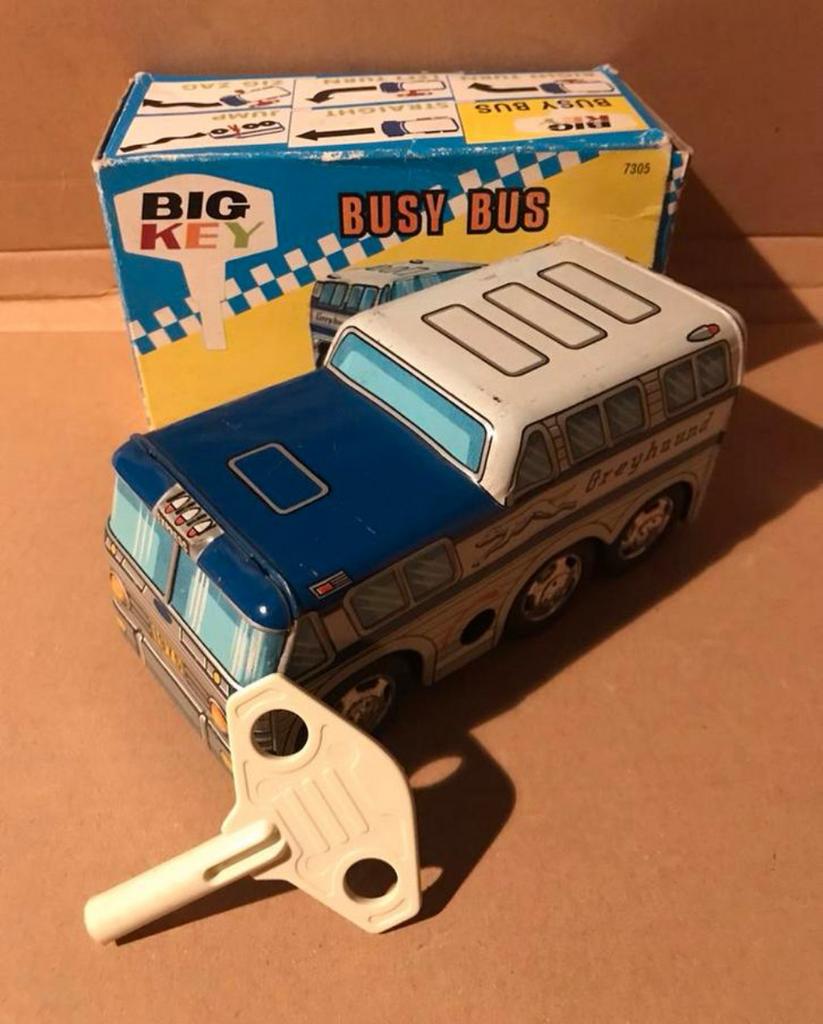 Lévrier japonais Busy Bus d'Asahi Toys 14,5 cm, Envoi, Utilisé