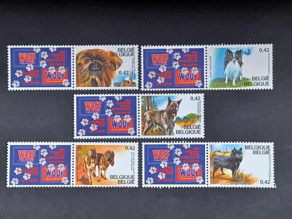 Postzegels  Belgié, Ophalen of Verzenden, Postfris, Postfris