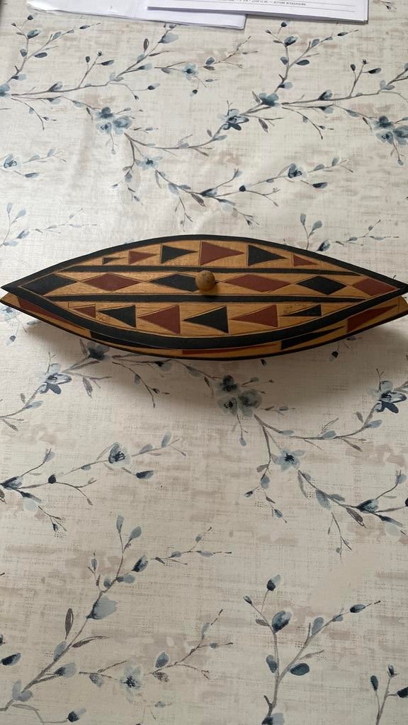 Bol en bois du Rwanda, Antiquités & Art, Enlèvement ou Envoi