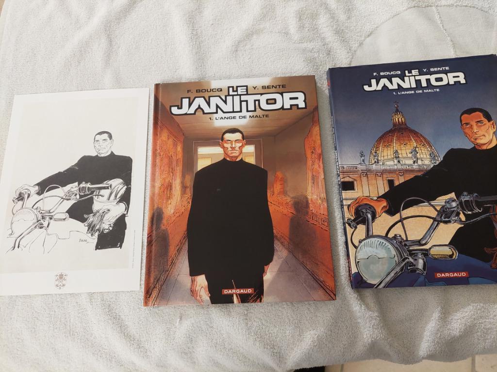COLLECTOR - LE JANITOR 1 - l'ange de malte EO + ex libris, Enlèvement ou Envoi, Comme neuf
