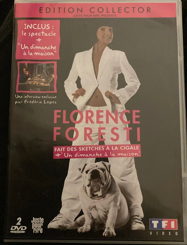 Florence foresti fait des sketchs à la cigale 2dvd, Ophalen of Verzenden, Zo goed als nieuw