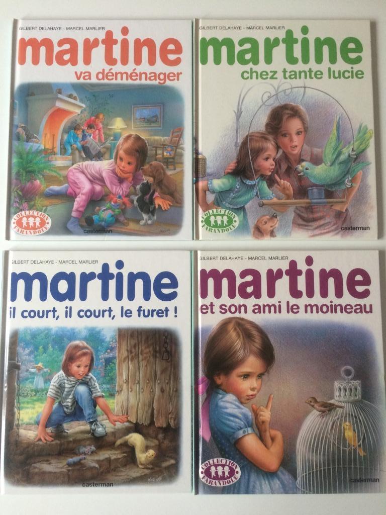 Martine (lot de 4 livres pour enfant) - 4 titres différents, Livres, Enlèvement, Comme neuf, Livre de lecture