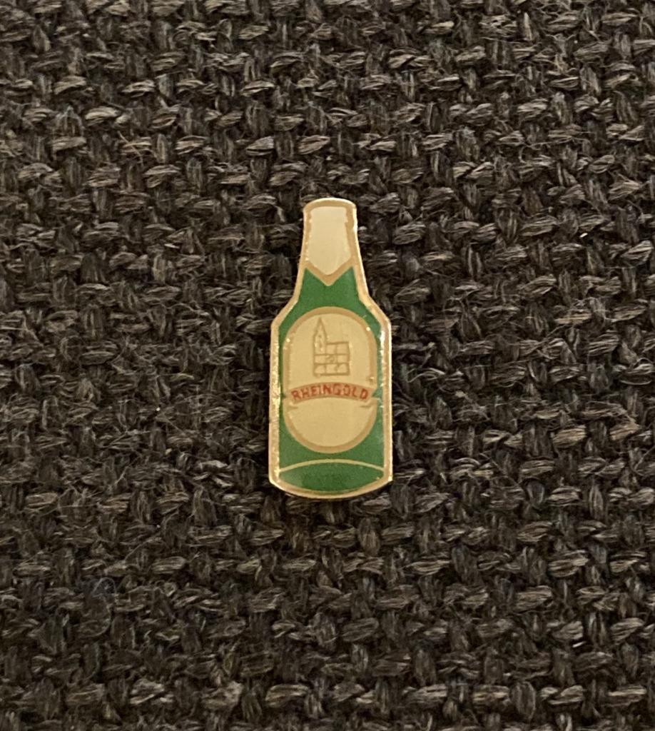 PIN - RHEINGOLD - BIER - BIÈRE - BEER, Collections, Envoi, Utilisé, Marque, Insigne ou Pin's