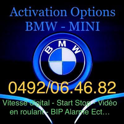 ACTIVATION OPTIONS CACHÉES BMW - MINI, BMW