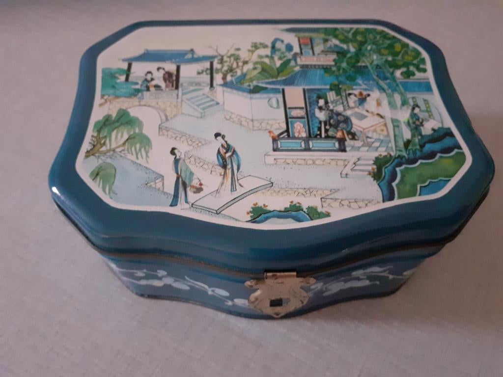Boîte chinoise vintage., Enlèvement ou Envoi, Comme neuf