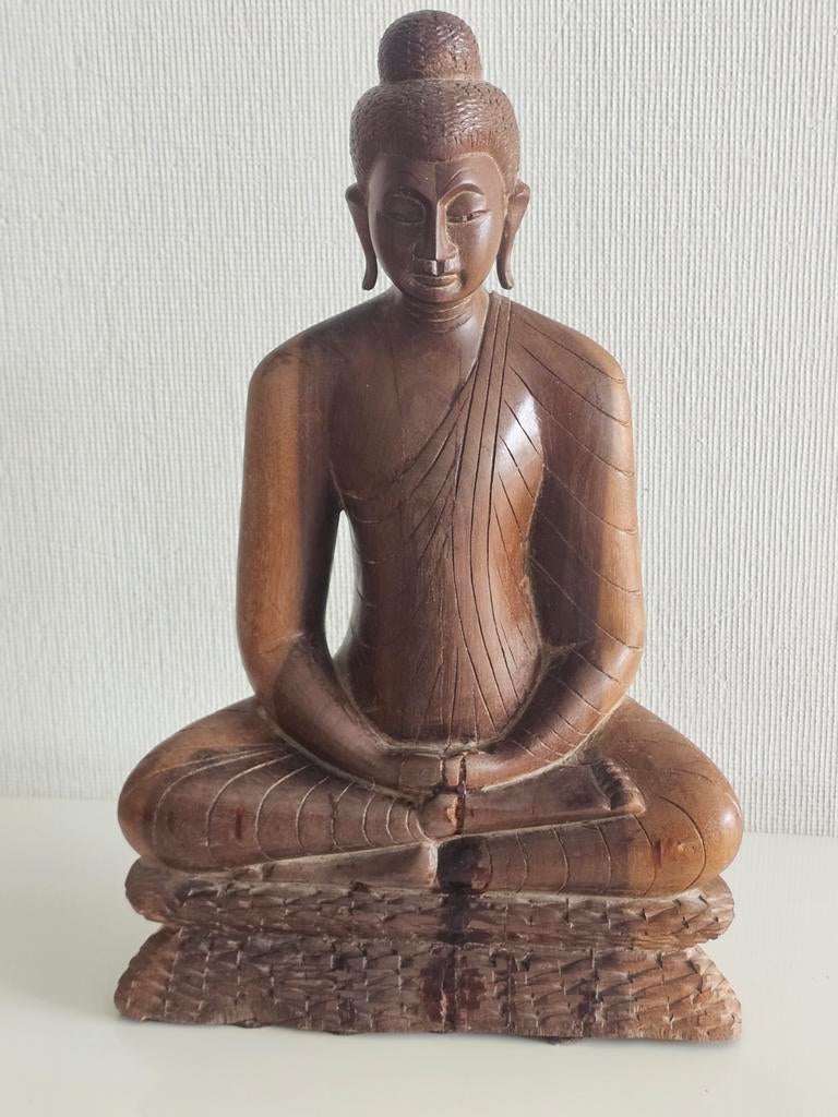 Houten boedha zwaar, Enlèvement ou Envoi, Comme neuf