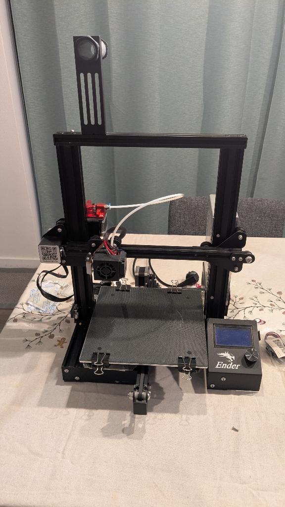 Ender 3 (met bltouch) + Fillamentdroger + fillament, Ophalen, Gebruikt, Creality Ender