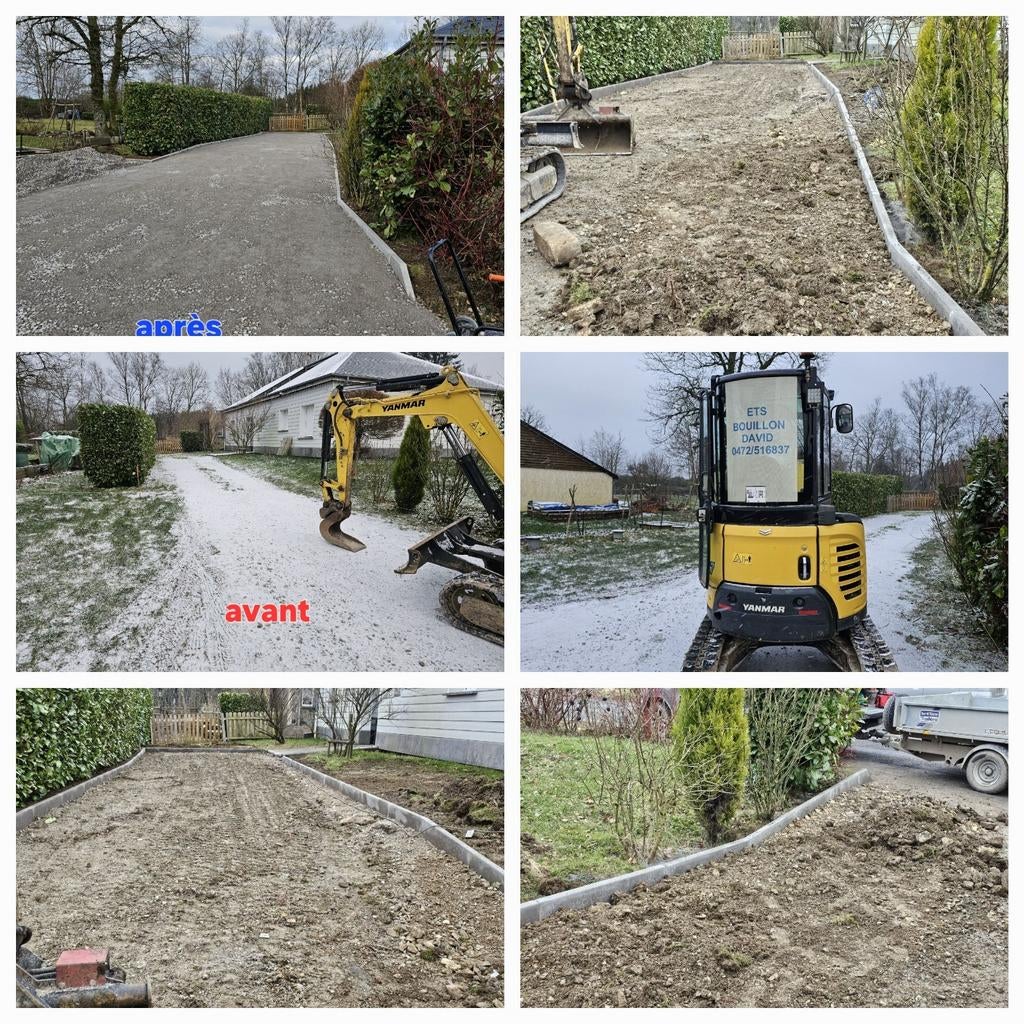 Gravier, terrassement, ect.., Jardin & Terrasse, Gravier, Rochers & Caillasse, Neuf, Envoi