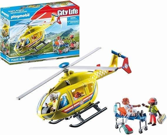 Playmobil | helikopter | GRATIS LEVERING, Kinderen en Baby's, Speelgoed | Playmobil, Nieuw, Complete set, Verzenden