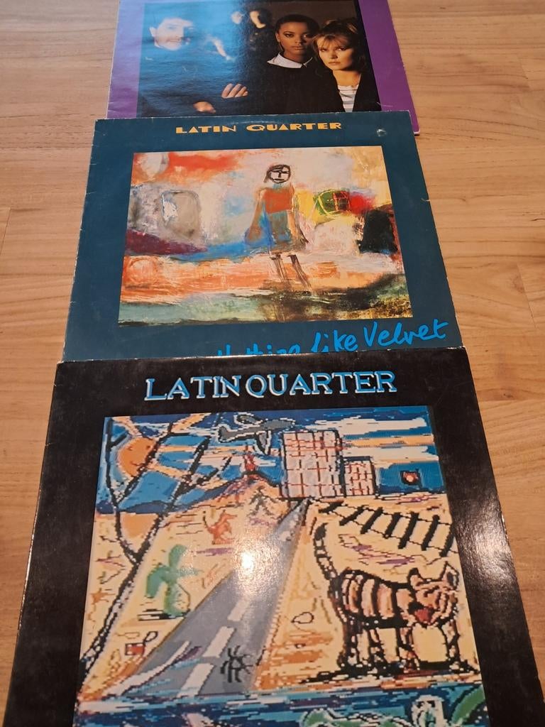 3 lp's Latin Quarter, Enlèvement ou Envoi, Utilisé, 12 pouces