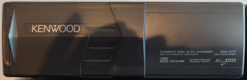 4 chargeurs 10 CD Kenwood KDC-C717, Ophalen, Gebruikt