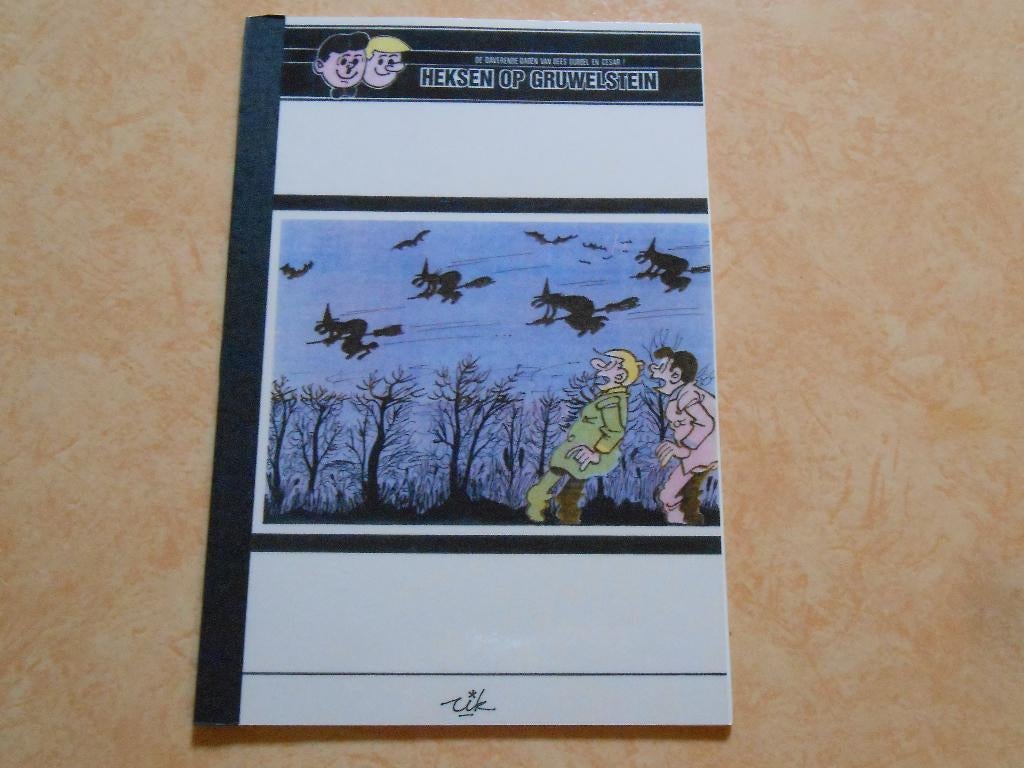Dees dubbel en cesar Heksen op Gruwelstein op 25 ex, Eén stripboek, Ophalen of Verzenden, Nieuw, Rik Clément