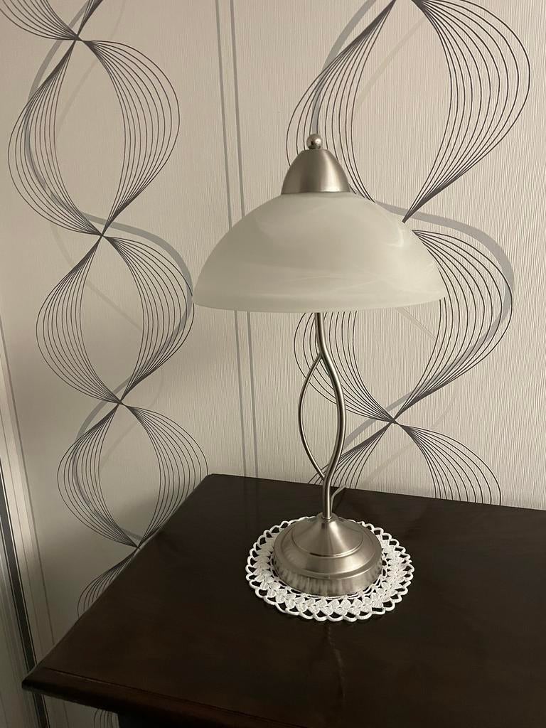 Tafellamp met electriciteitssnoer, Enlèvement, Comme neuf, Verre