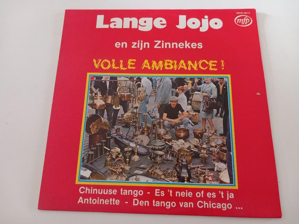 Vinyl LP Lange Jojo en zijn Zinnekes Volle Ambiance Brussel, Cd's en Dvd's, Ophalen of Verzenden, 12 inch