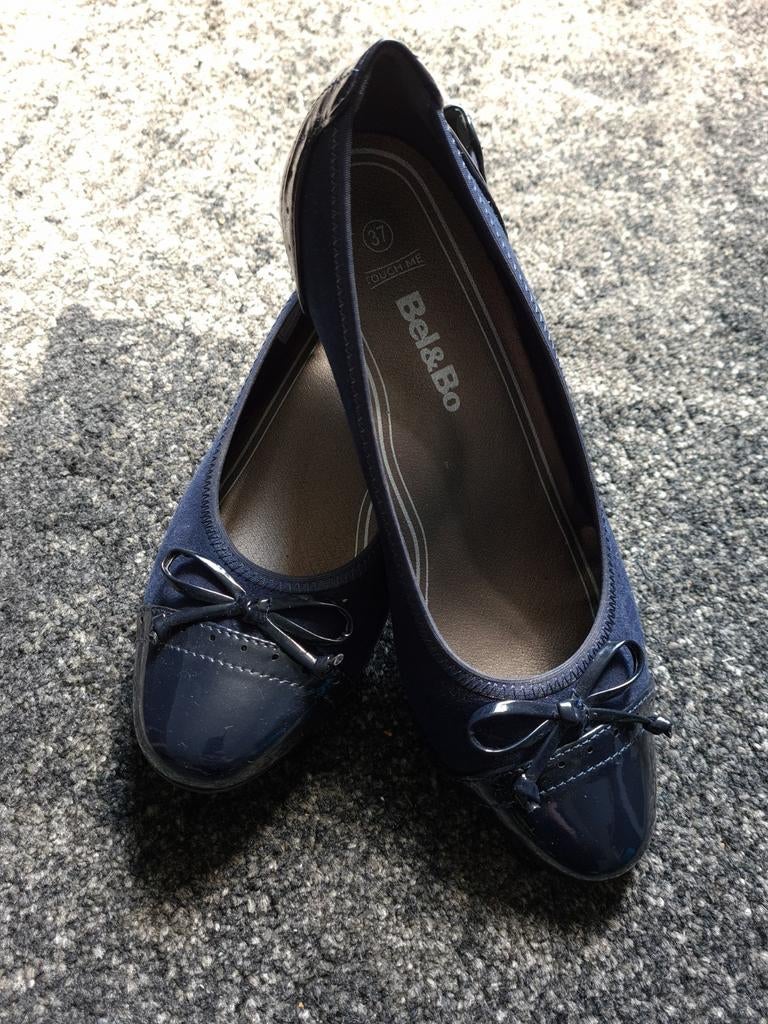 Pumps met kleine hak Maat 37, Pumps, Blauw, Bel & Bo, Ophalen of Verzenden