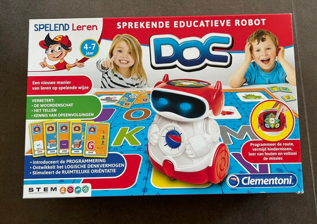 Doc - sprekende educative robot van Clementoni, Kinderen en Baby's, Speelgoed | Educatief en Creatief, Ophalen, Zo goed als nieuw