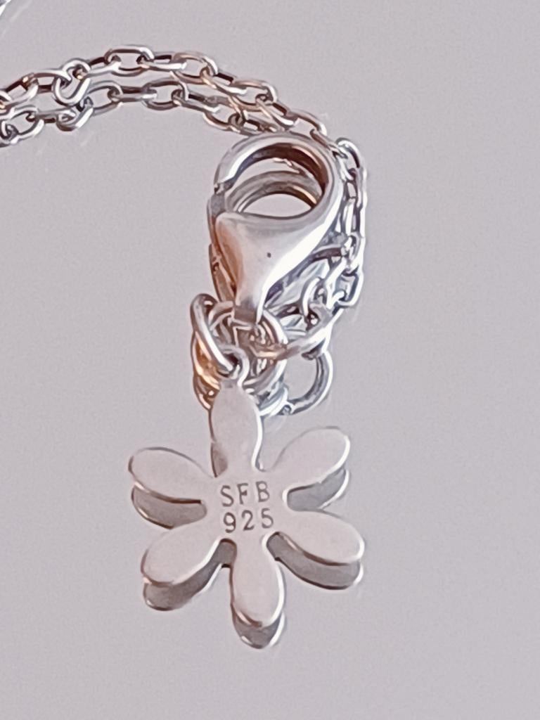 Enkelketting van zilver, Ophalen of Verzenden, Zilver, Zilver
