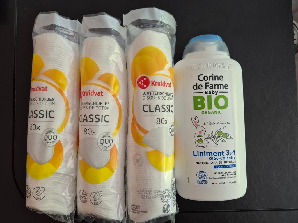 Verzorgingsset voor verschoning luiers, Ophalen of Verzenden, Nieuw, Bodylotion, Crème of Olie