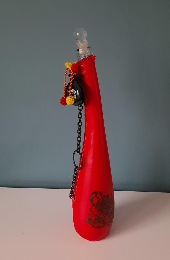 Vintage decoratie fles, Ophalen of Verzenden