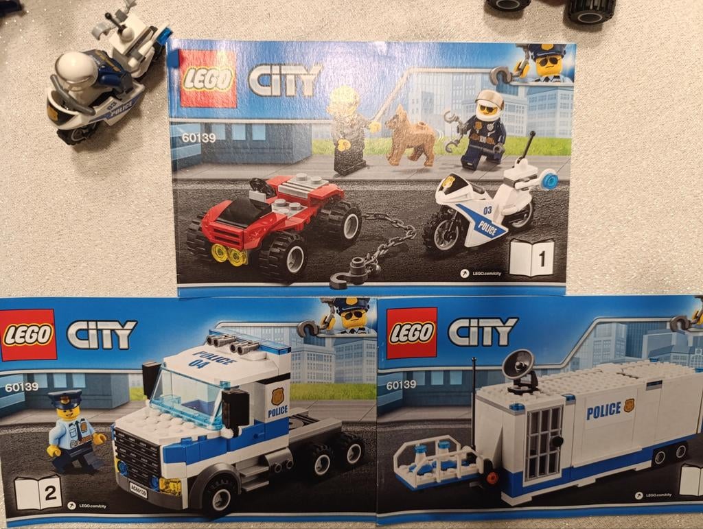 Lego CITY 60139, Kinderen en Baby's, Ophalen, Complete set, Lego