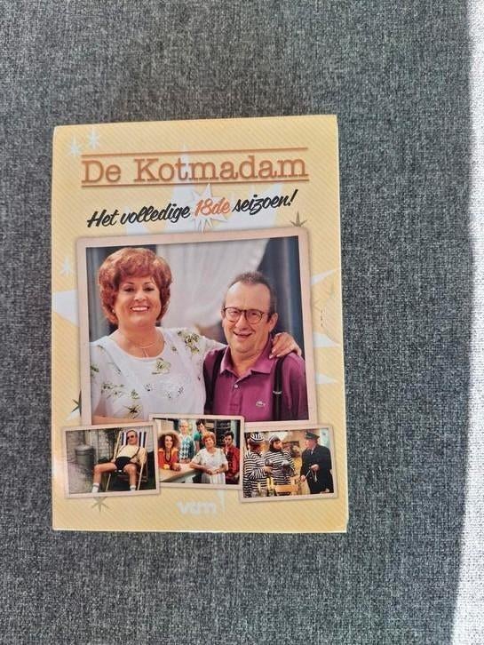 4 dvd box  de kotmadam het volledige 18de seizoen, Cd's en Dvd's, Ophalen of Verzenden, Zo goed als nieuw