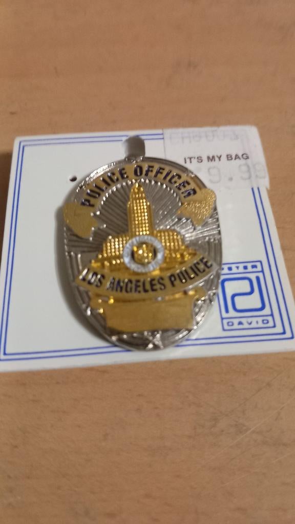 Pin, politie Los Angeles, Verzamelen, Ophalen of Verzenden, Zo goed als nieuw