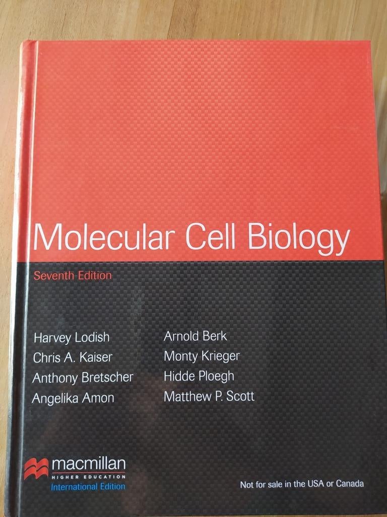 Molecular Cell Biology, Boeken, Ophalen of Verzenden, Zo goed als nieuw