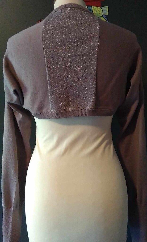 korte trui Vero Moda grijs glitter, Vero Moda, Ophalen of Verzenden, Maat 42/44 (L), Grijs