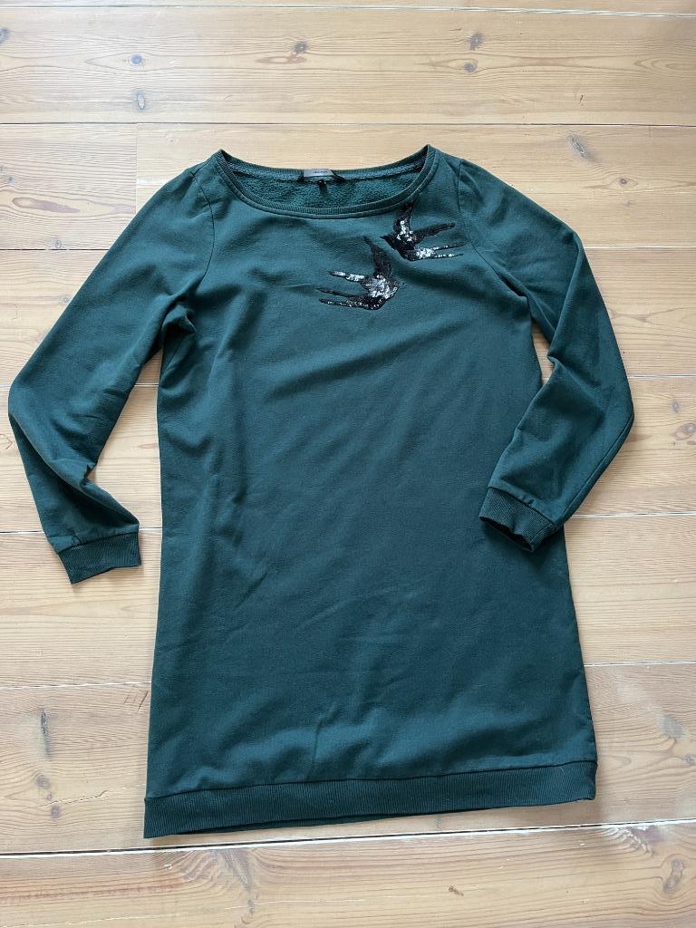 Kleed/jurk groen Vero Moda zwaluwen pailletten maat M, Maat 38/40 (M), Vero Moda, Ophalen of Verzenden, Zo goed als nieuw