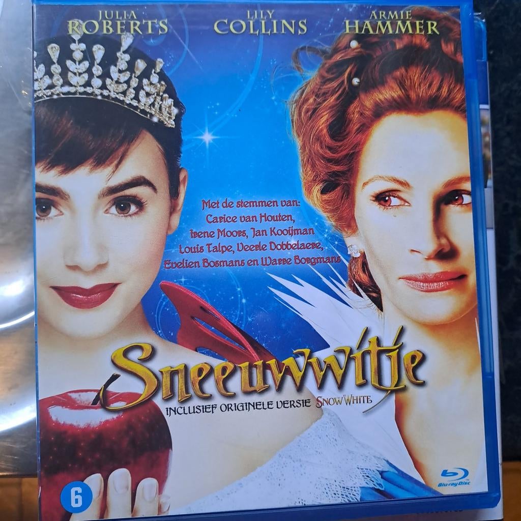 Blu ray sneeuwwitje krasvrij 2eu, Ophalen of Verzenden, Zo goed als nieuw, Avontuur