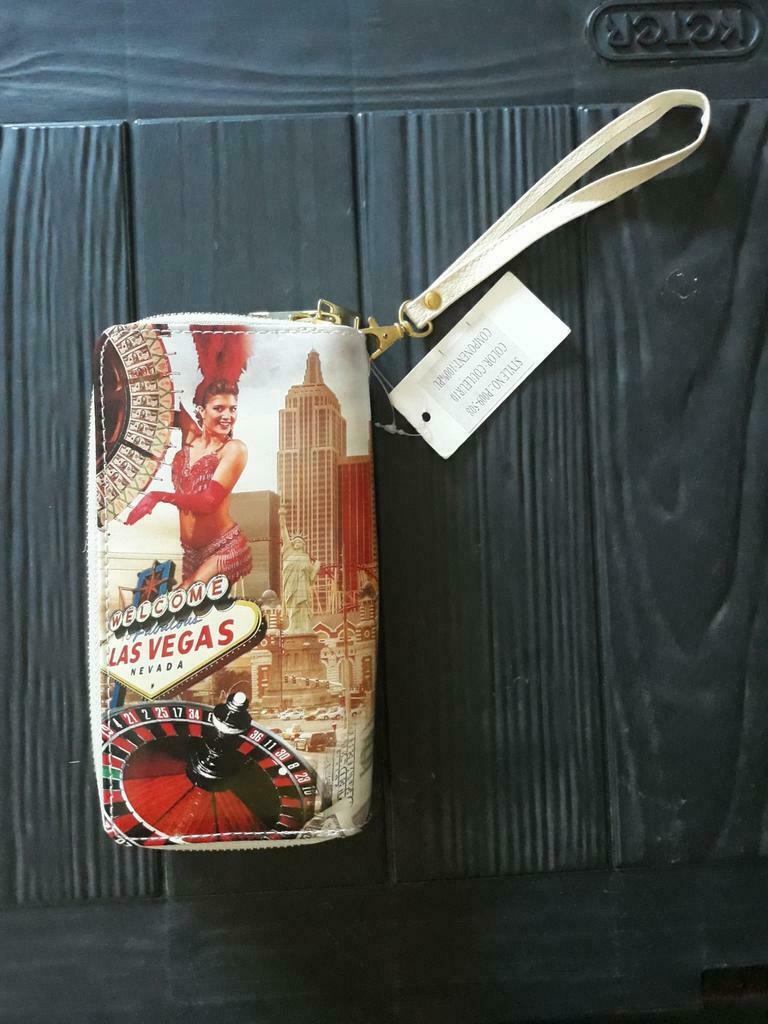 Portefuille Las Vegas. Nieuw. Materiaal  PU., Enlèvement ou Envoi, Neuf