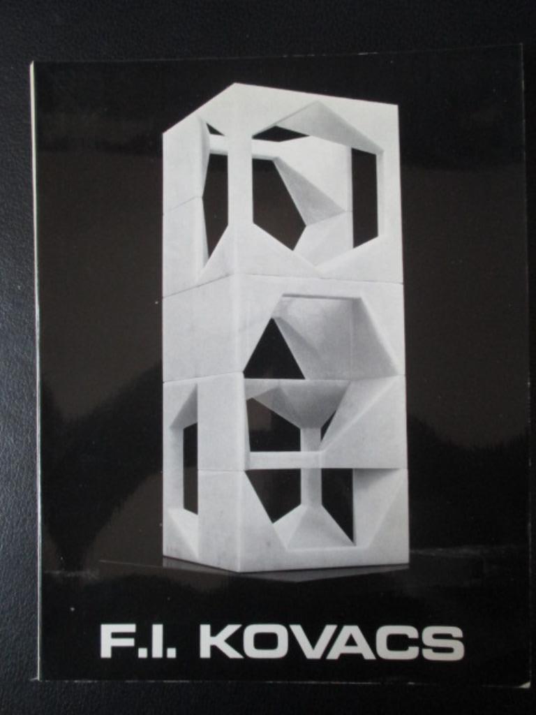 F. I. Kovacs - Veranneman 1978, Enlèvement ou Envoi, Comme neuf, Sculpture, Galerie Veranneman