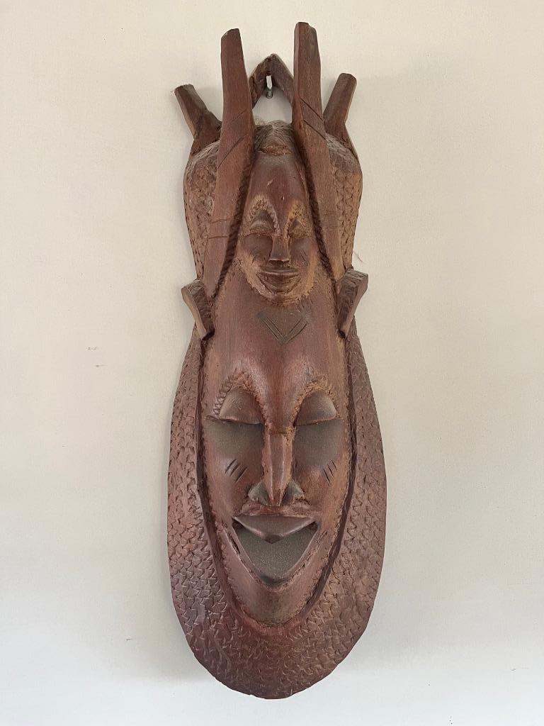 Masque indonésien africain Bali Hawai Indian, Enlèvement ou Envoi