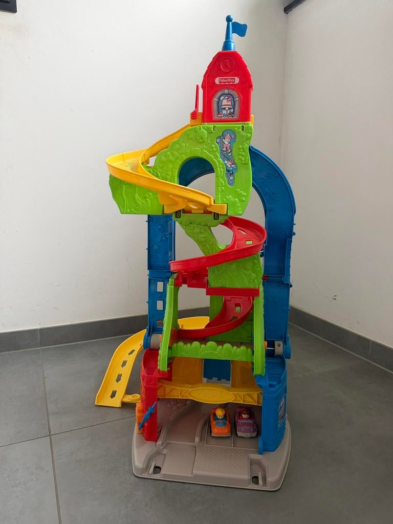 Fisher price little people autobaan, Kinderen en Baby's, Ophalen, Gebruikt, Auto of Voertuig