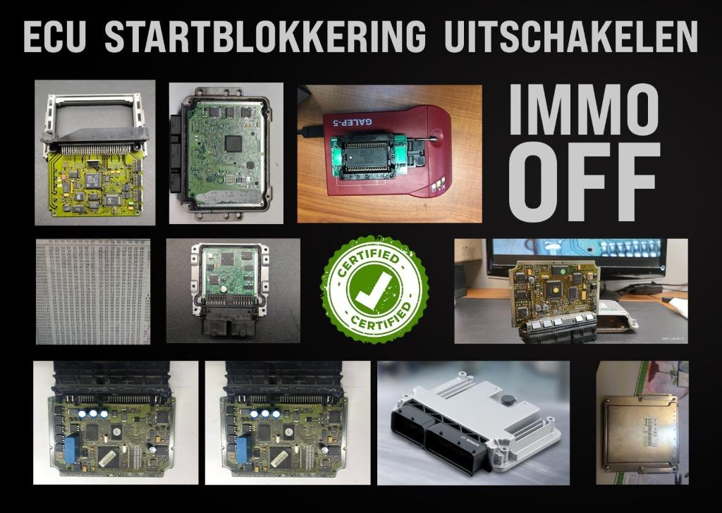 ecu startblokkering uitschakelen, Enlèvement ou Envoi, Utilisé, BMW