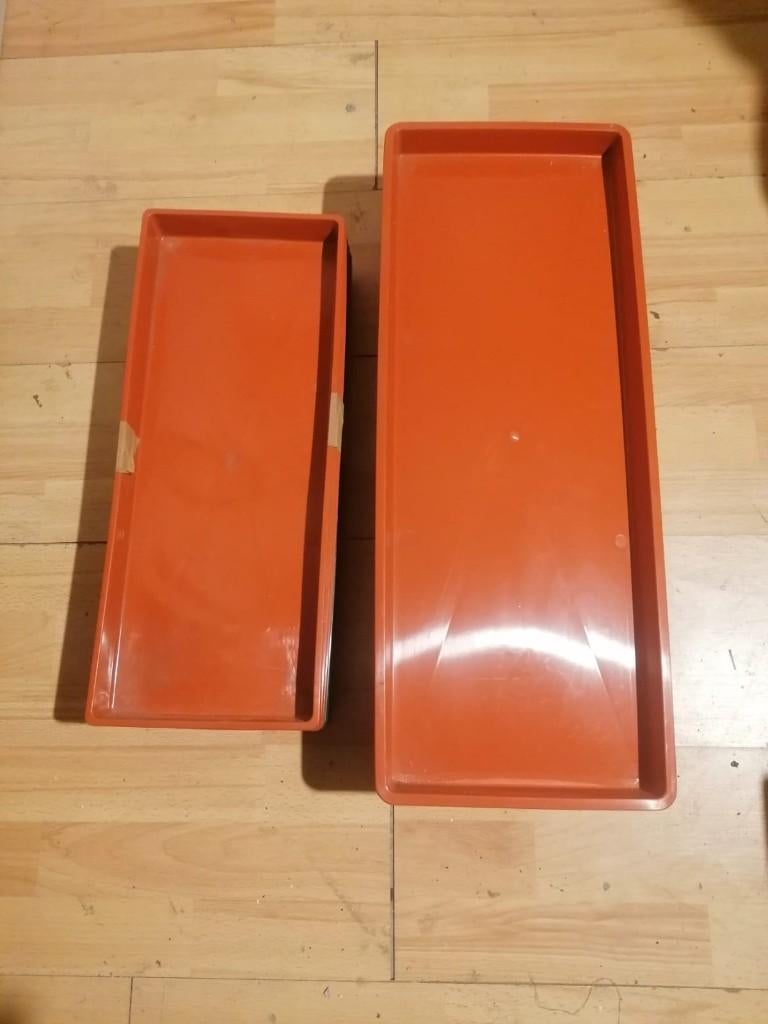 Plateaux de pot de fleures 50x20cm, Enlèvement