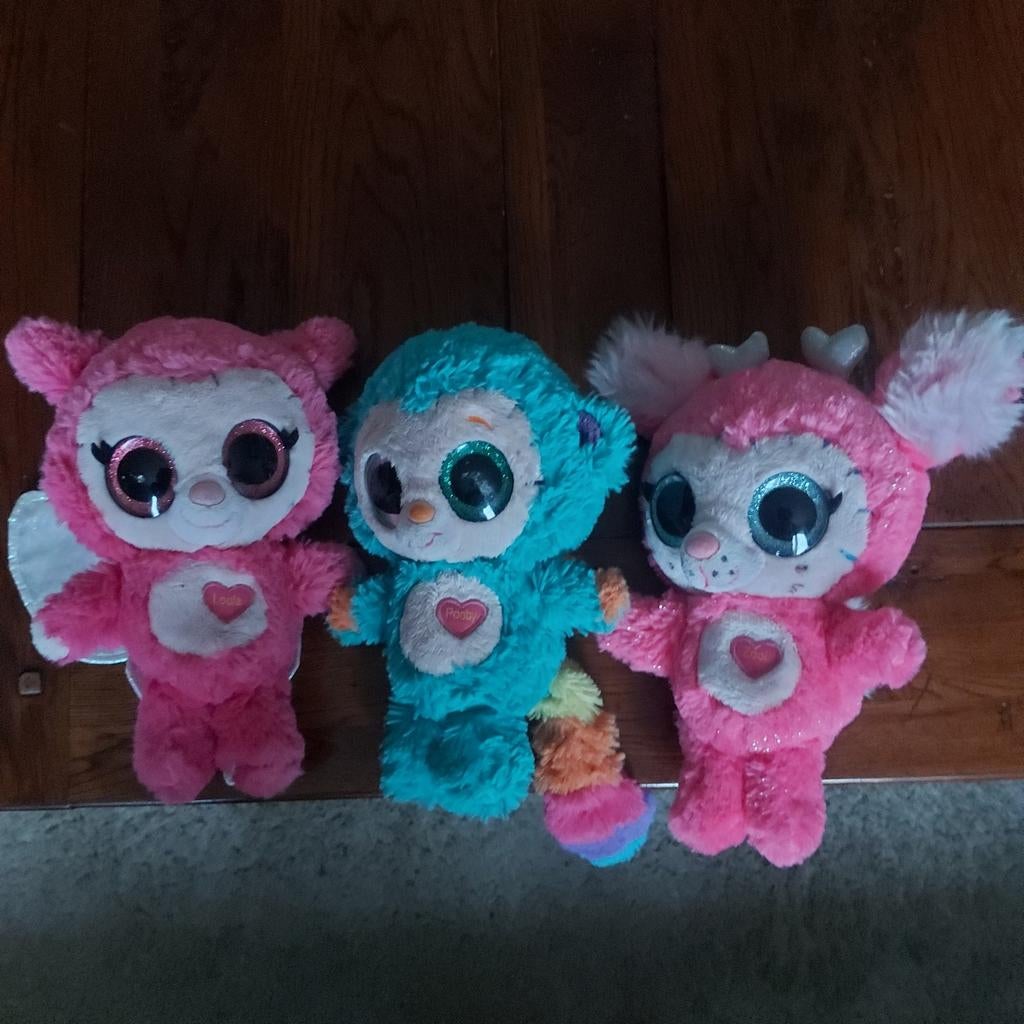 Ylvi and the minimoomis knuffels , 3 stuks 9€ ., Enlèvement, Comme neuf