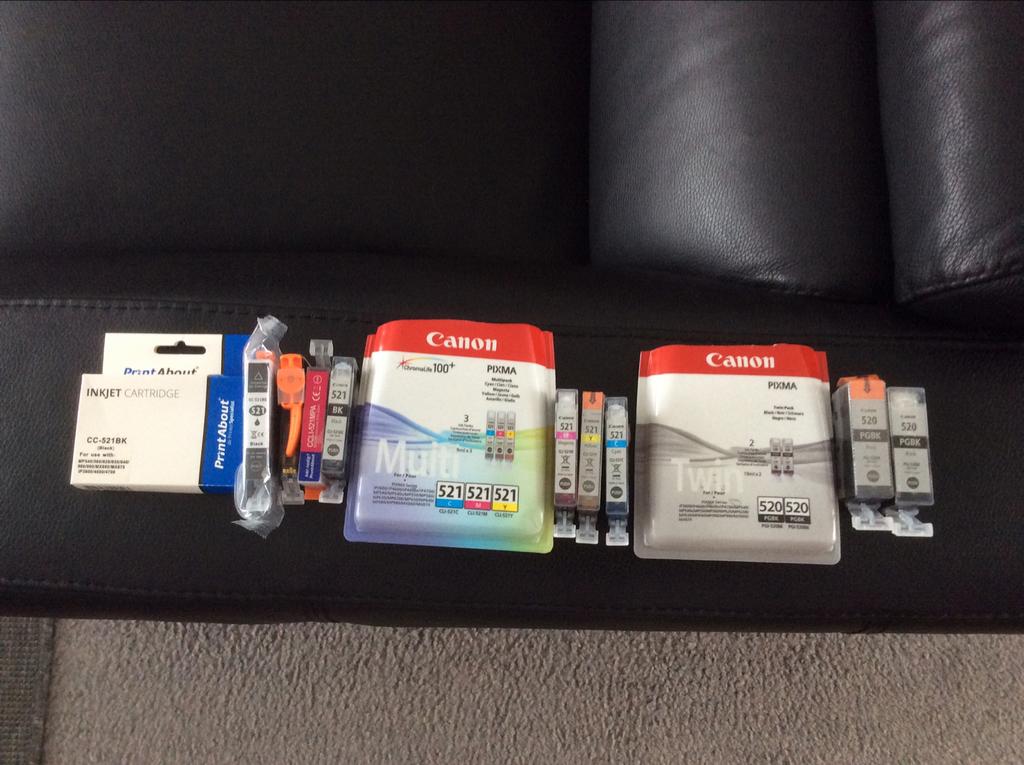Canon pixma cartridges, Ophalen of Verzenden, Zo goed als nieuw, Cartridge