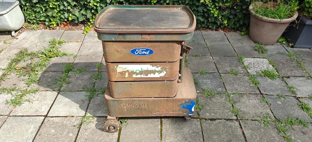 vintage gereedschapskast, Doe-het-zelf en Bouw, Ophalen